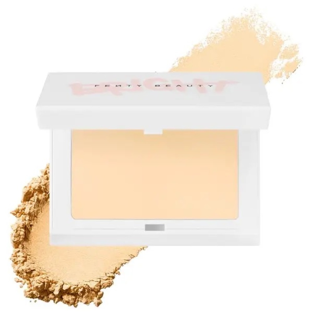 BNIB Fenty Beauty Bright Fix Instant Brightening Pressed Powder - Banana